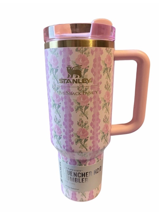 LoveShackFancy Other - LoveShackFancy x Stanley Pink Floral 40 oz. Quencher Tumbler, New in Box